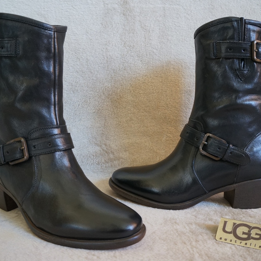 UGG - ITALIAN COLLECTION CONCHETTA SMOOTH LEATHER